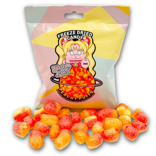 Peachy Puffs | Freeze-Dried